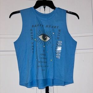 Blue Tank NEVER WORN Size XS
